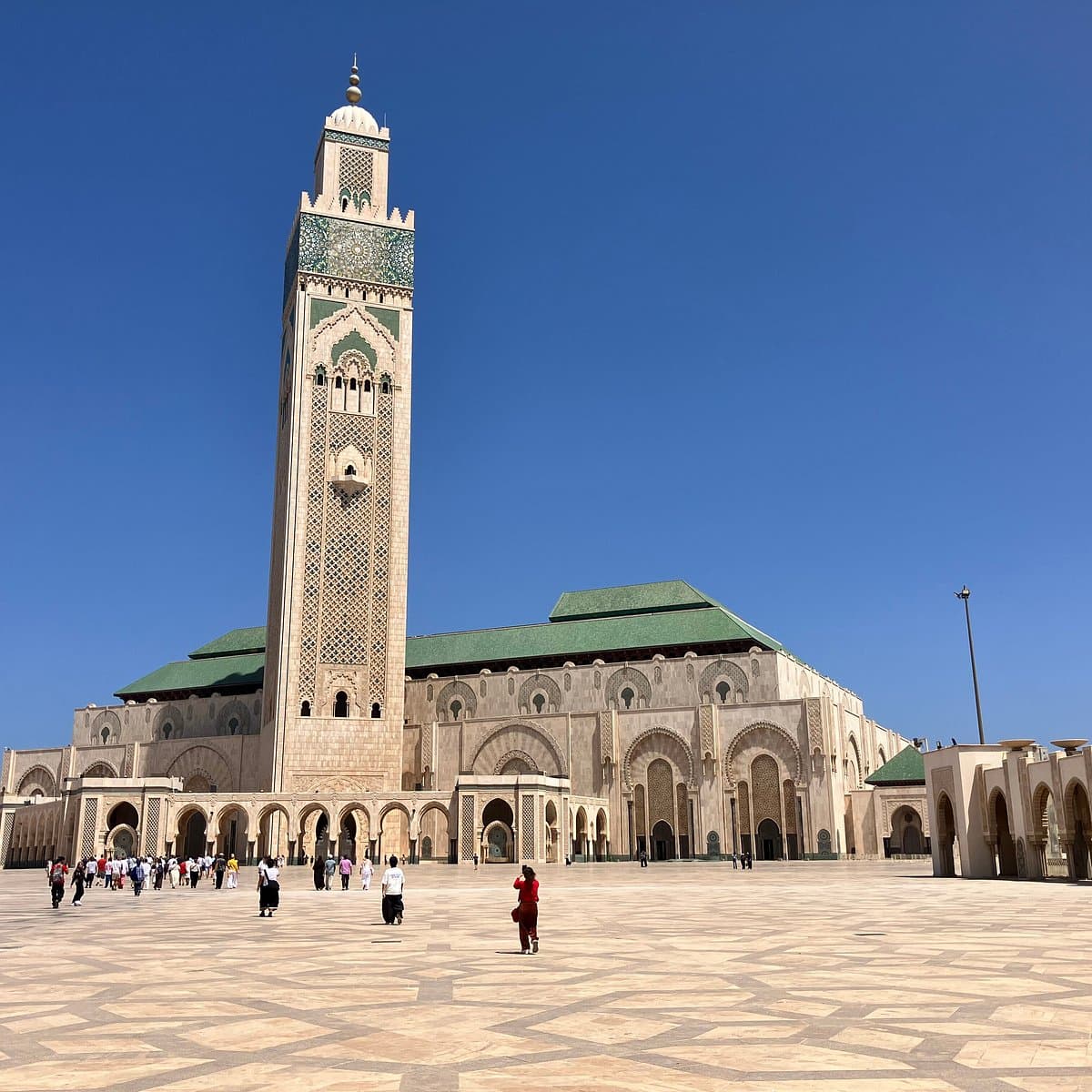 The Hassan II Mosque in Casablanca, one of the largest in the world, and coffee at the legendary Rick's Cafe