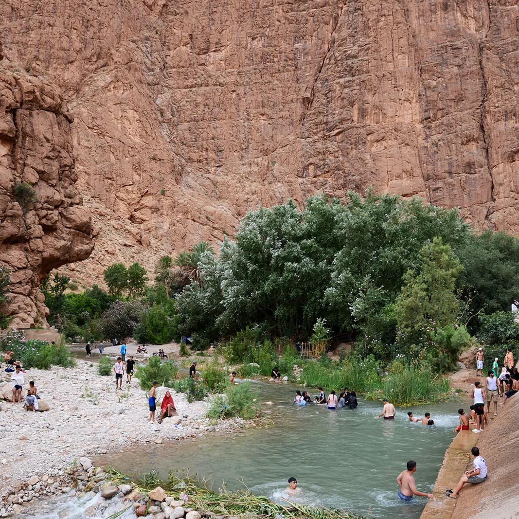 Todra Gorge and Ait Ben Haddou, the UNESCO mud-brick kasbah of the south